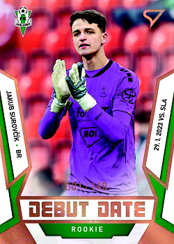 Jakub Surovcik Jablonec SportZoo FORTUNA:LIGA 2022/23 2. serie Debut Date Rookie /149 #DR-21